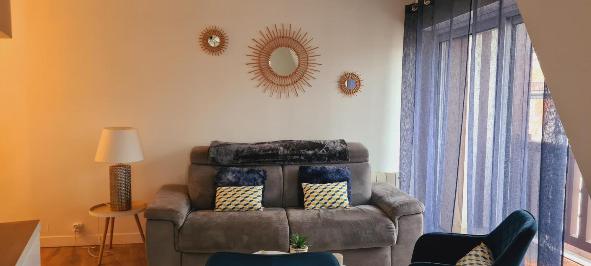 Duplex Au Coeur De Deauville Avec Vue Imprenable Et Parking Prive Kültér fotó